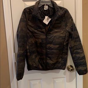 Victoria Secret Camo Packable Puffer Jacket size S